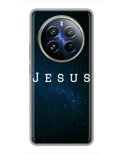 Чохол для Realme 12 Pro з картинкою «Зоряне небо Jesus»
