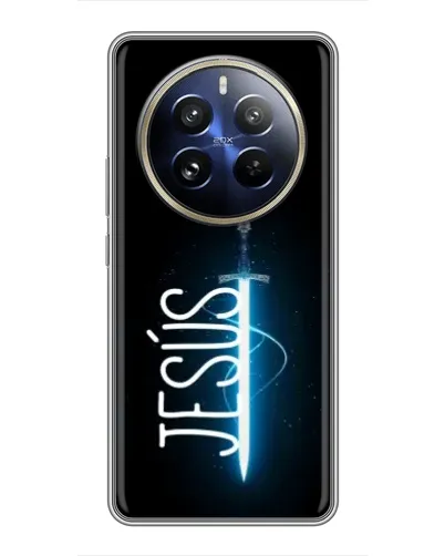 Чохол для Realme 12 Pro з картинкою «Меч Духа Jesus»