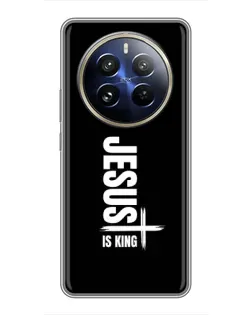 Чохол для Realme 12 Pro з картинкою «Вертикаль віри Jesus»