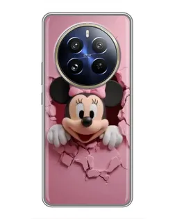 Чохол для Realme 12 Pro з картинкою «Мінні крізь стіну»