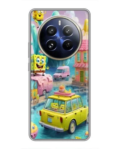 Чохол для Realme 12 Pro з картинкою «Монстр-трак пригоди»