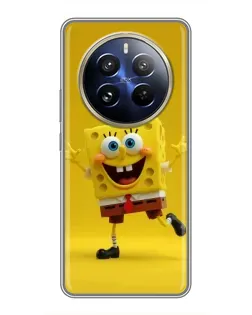 Чохол для Realme 12 Pro з картинкою «Позитивний Губка Боб»