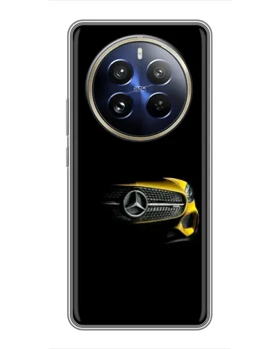 Чохол для Realme 12 Pro з картинкою «Mercedes — ретро стиль» Чохол для Realme 12 Pro з картинкою «Mercedes — ретро стиль»