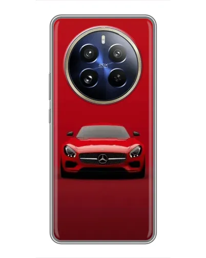 Чохол для Realme 12 Pro з картинкою «Червоний Mercedes AMG» Чохол для Realme 12 Pro з картинкою «Червоний Mercedes AMG»