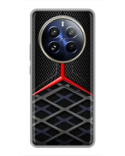 Чохол для Realme 12 Pro з картинкою «Mercedes Carbon Grid» Чохол для Realme 12 Pro з картинкою «Mercedes Carbon Grid»