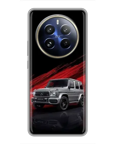 Чохол для Realme 12 Pro з картинкою «Mercedes G-Class червоний» Чохол для Realme 12 Pro з картинкою «Mercedes G-Class червоний»