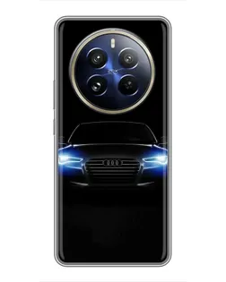 Чохол для Realme 12 Pro з картинкою «Audi в неоні»