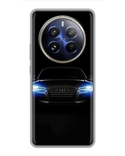 Чохол для Realme 12 Pro з картинкою «Audi в неоні» Чохол для Realme 12 Pro з картинкою «Audi в неоні»