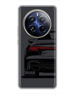 Чохол для Realme 12 Pro з картинкою «Задня частина Audi — арт»