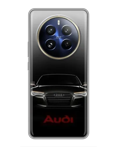 Чохол для Realme 12 Pro з картинкою «Audi — градієнтний контур» Чохол для Realme 12 Pro з картинкою «Audi — градієнтний контур»