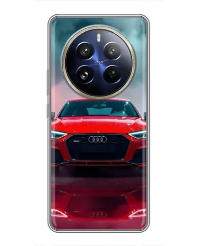 Чохол для Realme 12 Pro з картинкою «Audi RS — червоний стиль» Чохол для Realme 12 Pro з картинкою «Audi RS — червоний стиль»