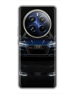 Чохол для Realme 12 Pro з картинкою «Audi — нічне відображення»