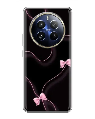 Чохол для Realme 12 Pro з картинкою «Рожеві стрічки» Чохол для Realme 12 Pro з картинкою «Рожеві стрічки»