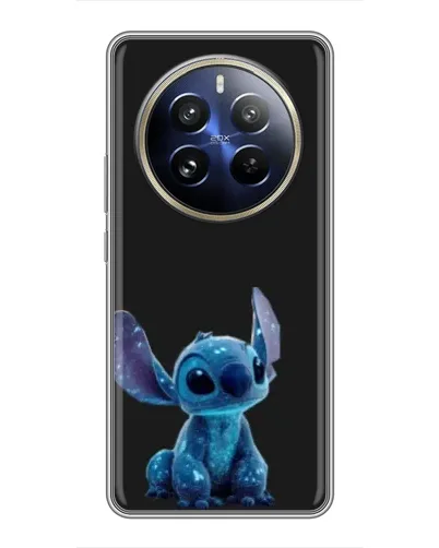 Чохол для Realme 12 Pro з картинкою «Стіч на чорному» Чохол для Realme 12 Pro з картинкою «Стіч на чорному»