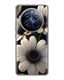 Чохол для Realme 12 Pro з картинкою «Білі маргаритки макро» Чохол для Realme 12 Pro з картинкою «Білі маргаритки макро»