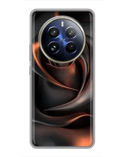 Чохол для Realme 12 Pro з картинкою «Шовкова чорна троянда» Чохол для Realme 12 Pro з картинкою «Шовкова чорна троянда»
