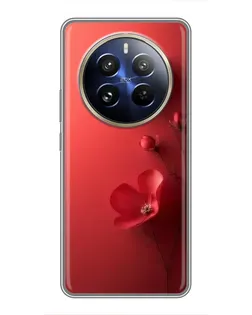 Чохол для Realme 12 Pro з картинкою «Макові суцвіття» Чохол для Realme 12 Pro з картинкою «Макові суцвіття»