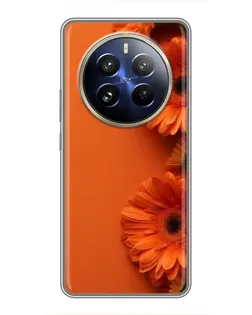 Чохол для Realme 12 Pro з картинкою «Помаранчеві гербери» Чохол для Realme 12 Pro з картинкою «Помаранчеві гербери»