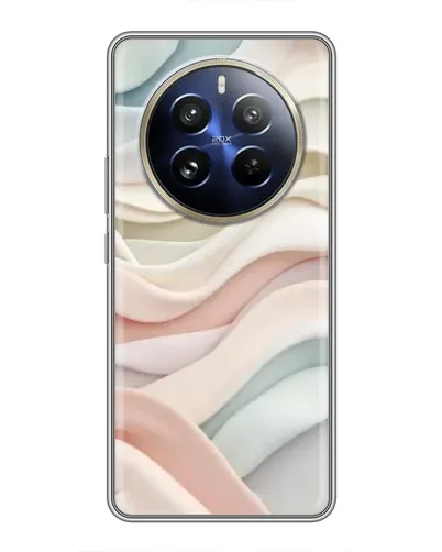 Чохол для Realme 12 Pro з картинкою «Пастельні ніжні хвилі»