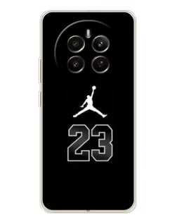 Чехол для Realme 12 с картинкой «Jordan Flight 23»