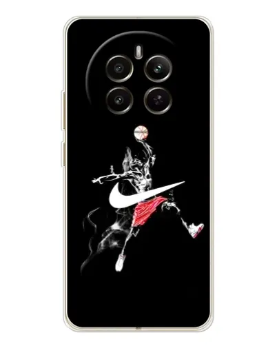 Чехол для Realme 12 с картинкой «Jordan Jumpman»
