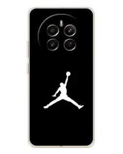 Чехол для Realme 12 с картинкой «Jordan Silhouette»