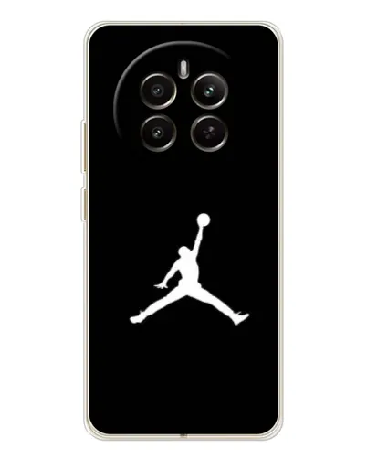 Чехол для Realme 12 с картинкой «Jordan Silhouette»
