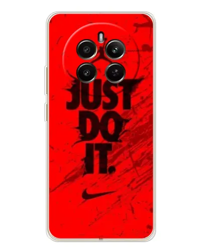 Чехол для Realme 12 с картинкой «Nike Just Do It»