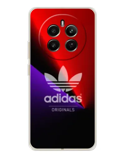 Чехол для Realme 12 с картинкой «Adidas Red Neon» Чехол для Realme 12 с картинкой «Adidas Red Neon»