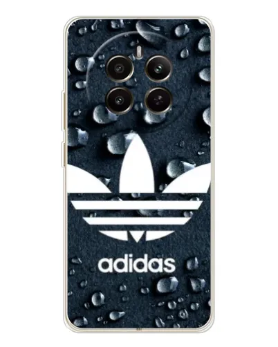 Чехол для Realme 12 с картинкой «Adidas Trefoil Blue» Чехол для Realme 12 с картинкой «Adidas Trefoil Blue»