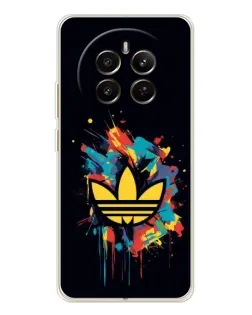 Чехол для Realme 12 с картинкой «Adidas Splash»