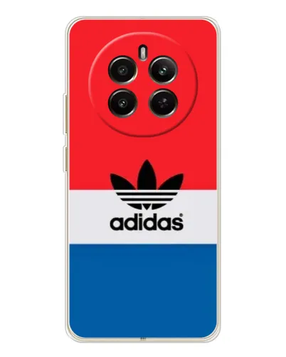 Чехол для Realme 12 с картинкой «Ретро блоки Adidas» Чехол для Realme 12 с картинкой «Ретро блоки Adidas»