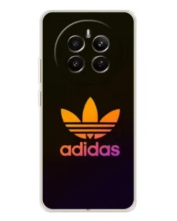 Чехол для Realme 12 с картинкой «Градиент Adidas»