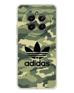 Чехол для Realme 12 с картинкой «Милитари стиль Adidas»