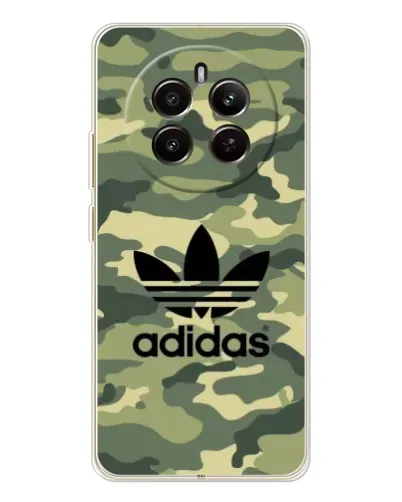 Чехол для Realme 12 с картинкой «Милитари стиль Adidas» Чехол для Realme 12 с картинкой «Милитари стиль Adidas»