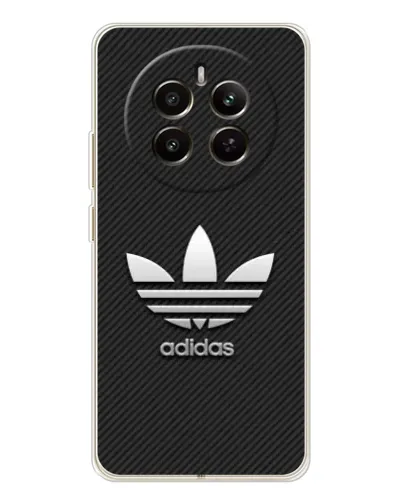 Чехол для Realme 12 с картинкой «Adidas Карбоновая текстура» Чехол для Realme 12 с картинкой «Adidas Карбоновая текстура»