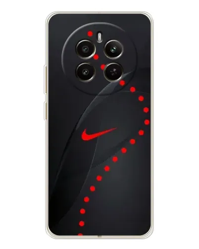Чехол для Realme 12 с картинкой «Абстрактный дизайн Nike» Чехол для Realme 12 с картинкой «Абстрактный дизайн Nike»