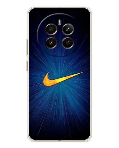 Чохол для Realme 12 з картинкою «Синій пульс Nike» Чохол для Realme 12 з картинкою «Синій пульс Nike»