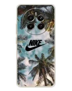 Чохол для Realme 12 з картинкою «Тропічний принт Nike» Чохол для Realme 12 з картинкою «Тропічний принт Nike»