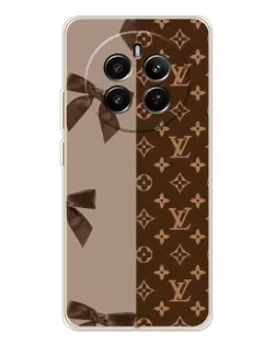Чехол для Realme 12 с картинкой «Louis Vuitton — банты»