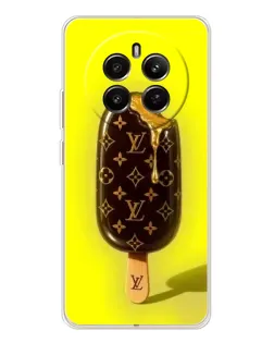 Чехол для Realme 12 с картинкой «Мороженое от LV»