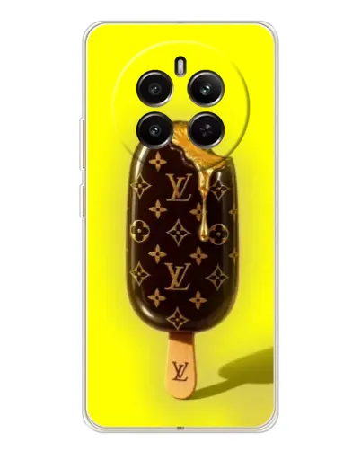 Чехол для Realme 12 с картинкой «Мороженое от LV»