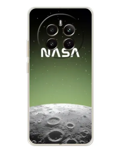 Чехол для Realme 12 с картинкой «NASA — лунный градиент» Чехол для Realme 12 с картинкой «NASA — лунный градиент»