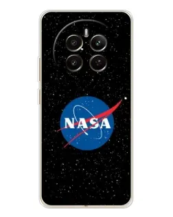 Чехол для Realme 12 с картинкой «NASA — звездное небо»
