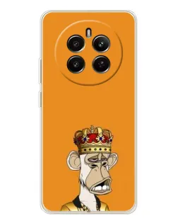 Чехол для Realme 12 с картинкой «Золотая обезьяна Bored Ape» Чехол для Realme 12 с картинкой «Золотая обезьяна Bored Ape»