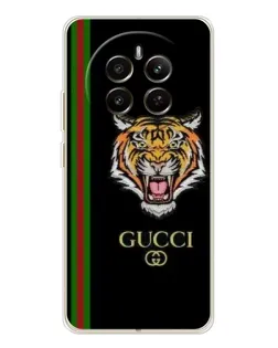 Чехол для Realme 12 с картинкой «Тигр Gucci»