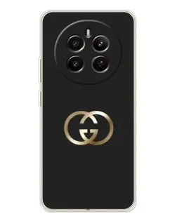 Чехол для Realme 12 с картинкой «Минимализм Gucci»
