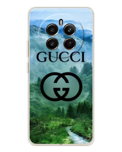 Чехол для Realme 12 с картинкой «Gucci — горный пейзаж» Чехол для Realme 12 с картинкой «Gucci — горный пейзаж»