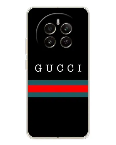 Чехол для Realme 12 с картинкой «Gucci — красный пояс» Чехол для Realme 12 с картинкой «Gucci — красный пояс»