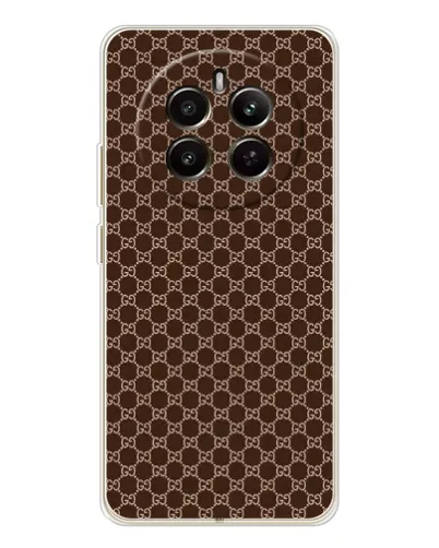 Чохол для Realme 12 з картинкою «Gucci — шоколадна сітка» Чохол для Realme 12 з картинкою «Gucci — шоколадна сітка»
